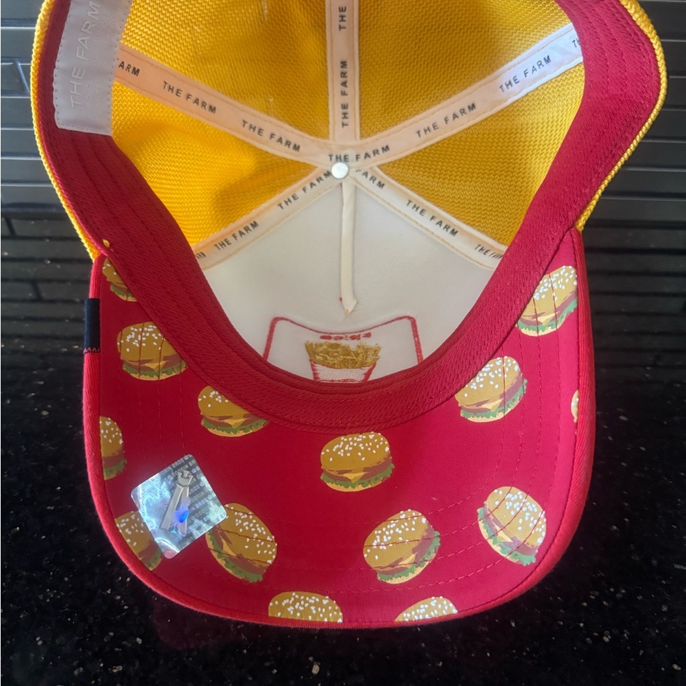 Goorin Bros Red and Yellow Fried Hat - Picture 3 of 3